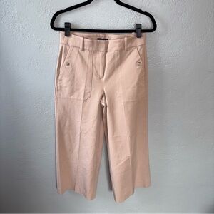 J. Crew Light Pink Cropped Trouser pants size 6 w pockets